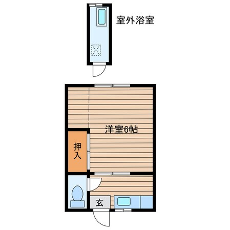 コーポ阿部の物件間取画像